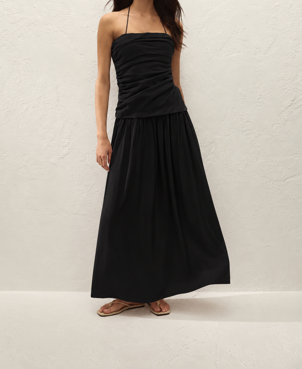 Faithfull Notte Maxi Dress - Black
