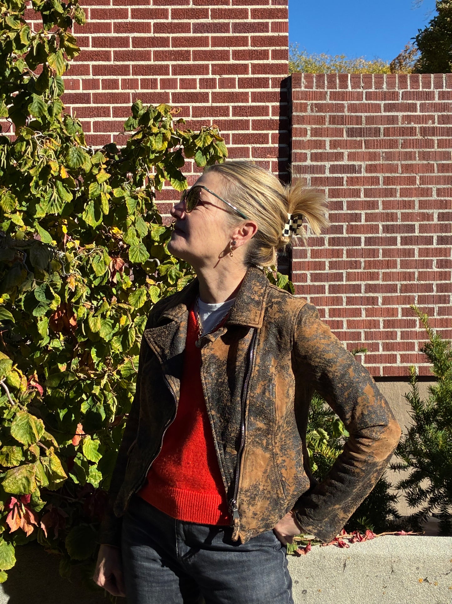 Marco Delli Aspen Leather Moto Jacket