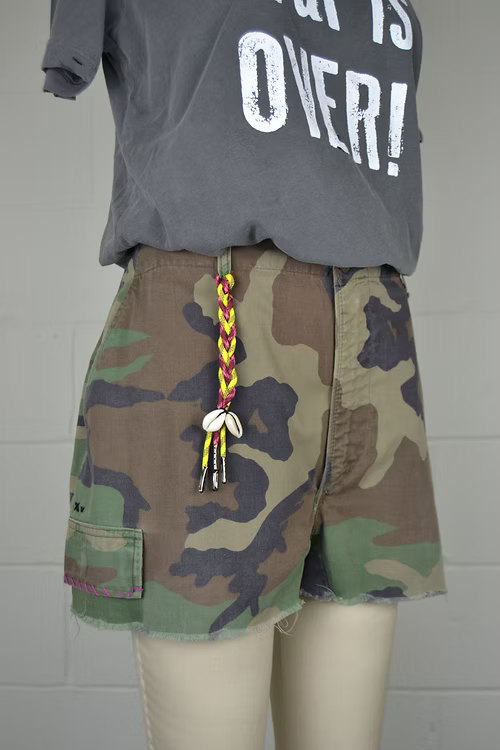 Rank & Sugar Cutoff Shorts - Camo