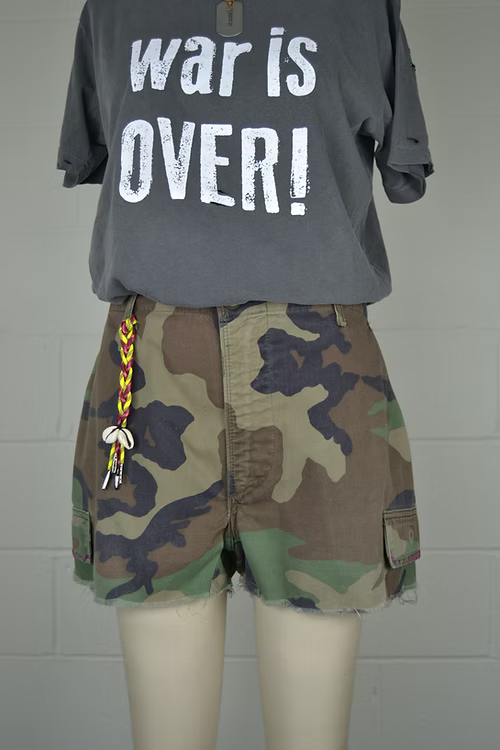 Rank & Sugar Cutoff Shorts - Camo
