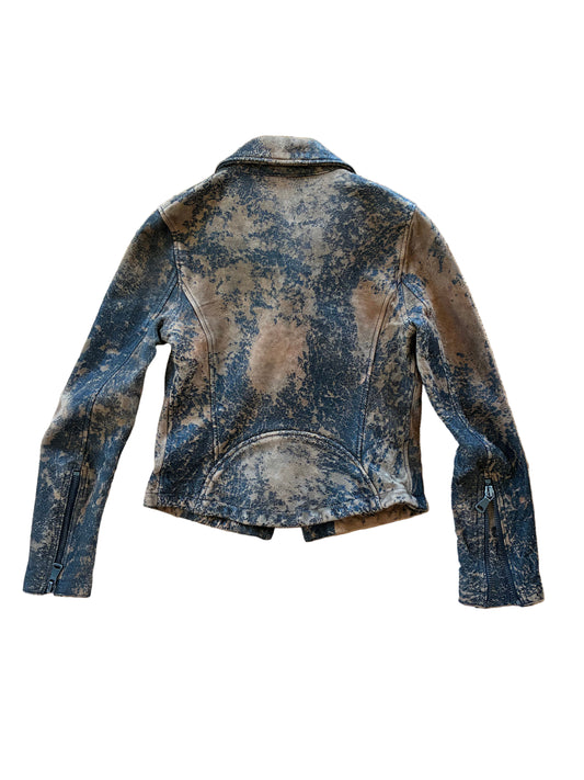 Marco Delli Aspen Leather Moto Jacket