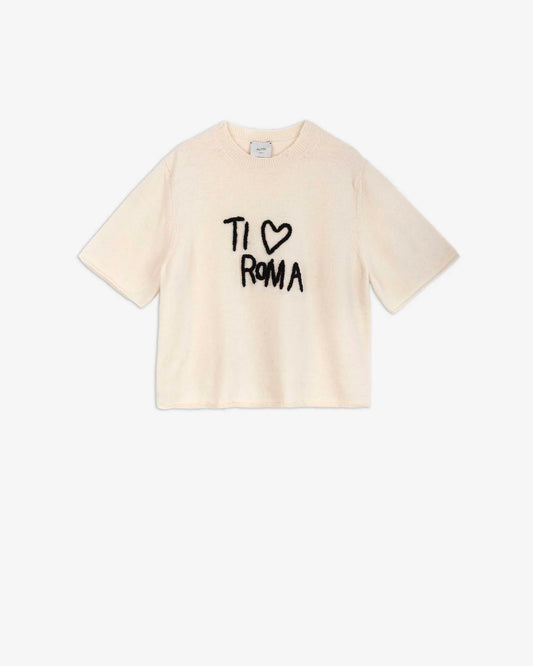 Alysi Ti Amo Roma Sweater - Off White