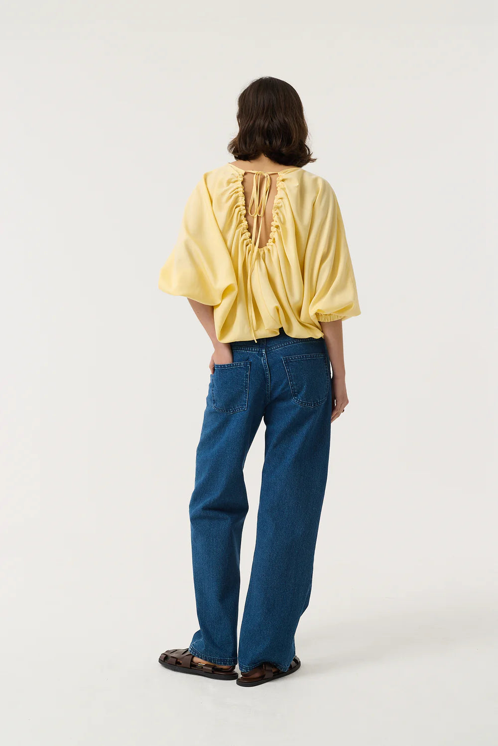 AKYN Arabella Top - Butter Yellow