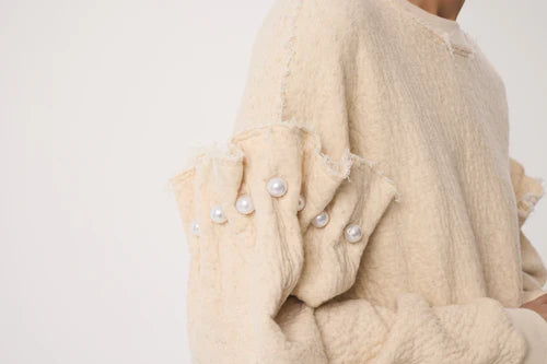 AKYN Kori Sweatshirt - Natural