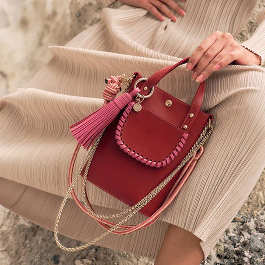 Craie Studio Ame Bag - Bordeaux