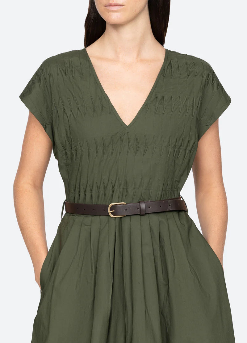 Sea-NY Belted Bubble Dress - Ivy