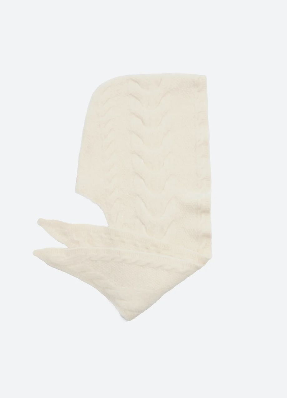 Allen Scarf Hat - Cream
