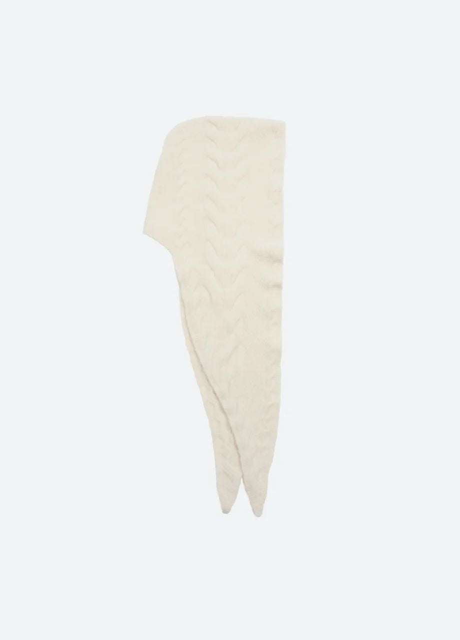 Allen Scarf Hat - Cream