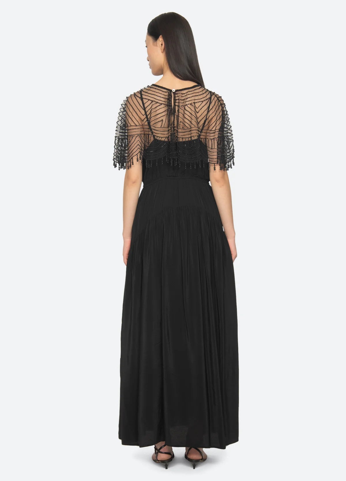 Sea-NY Carlotta Dress - Black