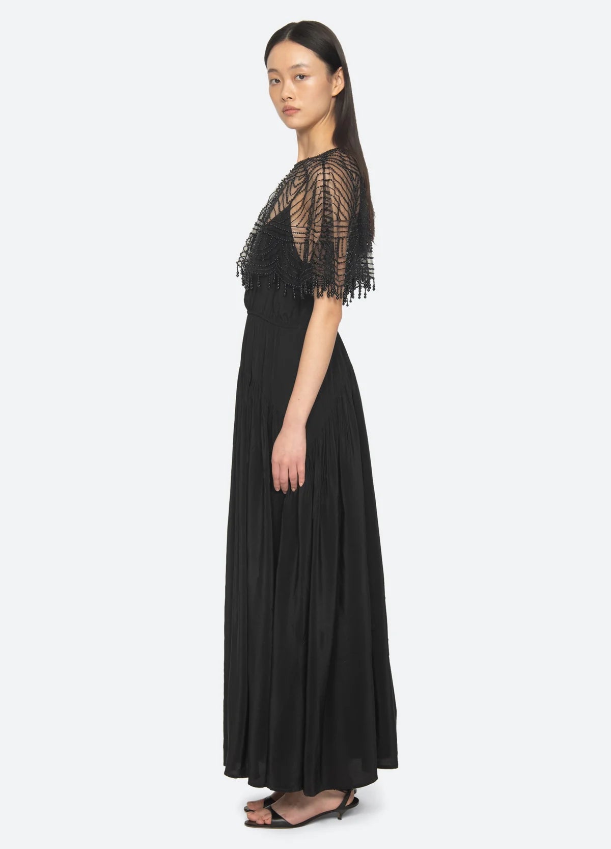 Sea-NY Carlotta Dress - Black