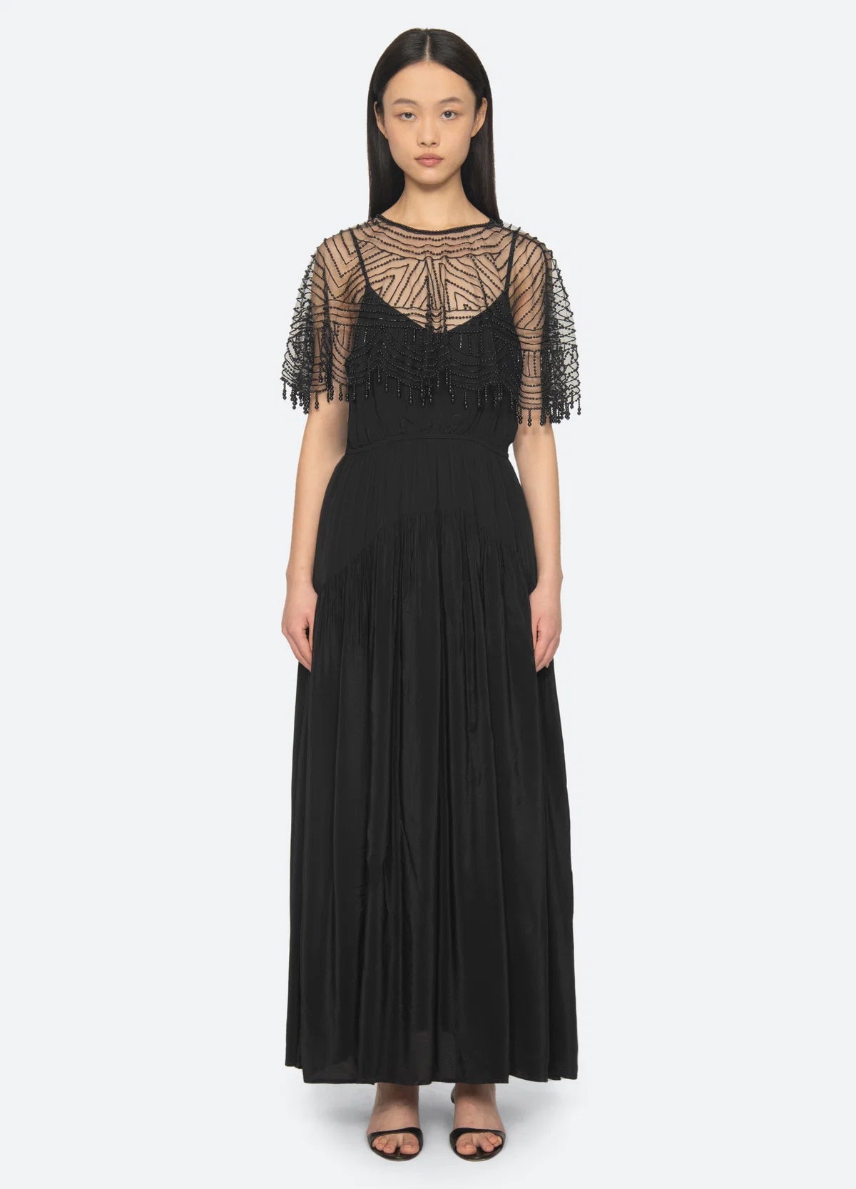 Sea-NY Carlotta Dress - Black