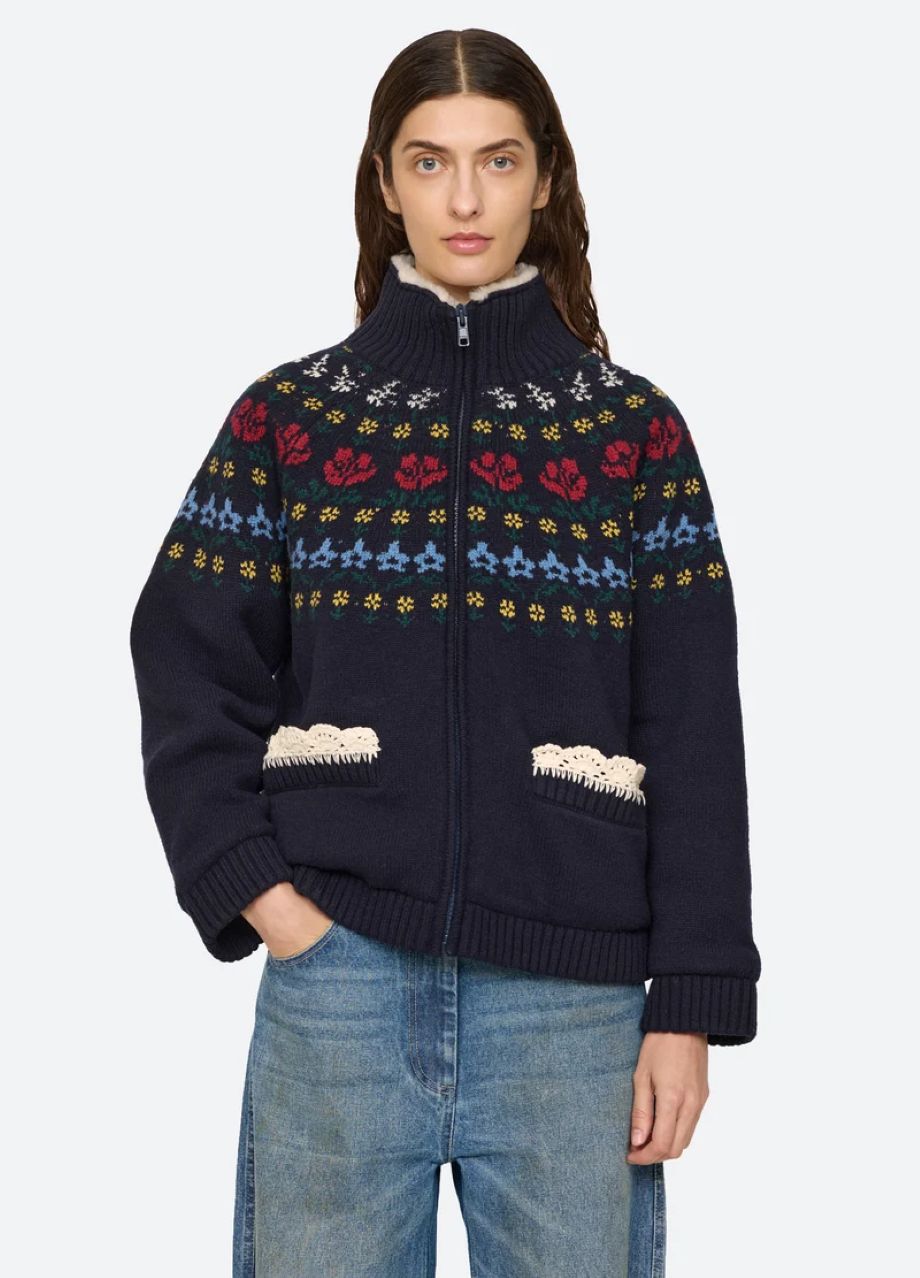 Sea NY Preston Jacket - Navy