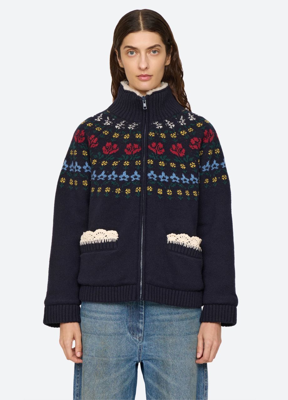 Sea NY Preston Jacket - Navy