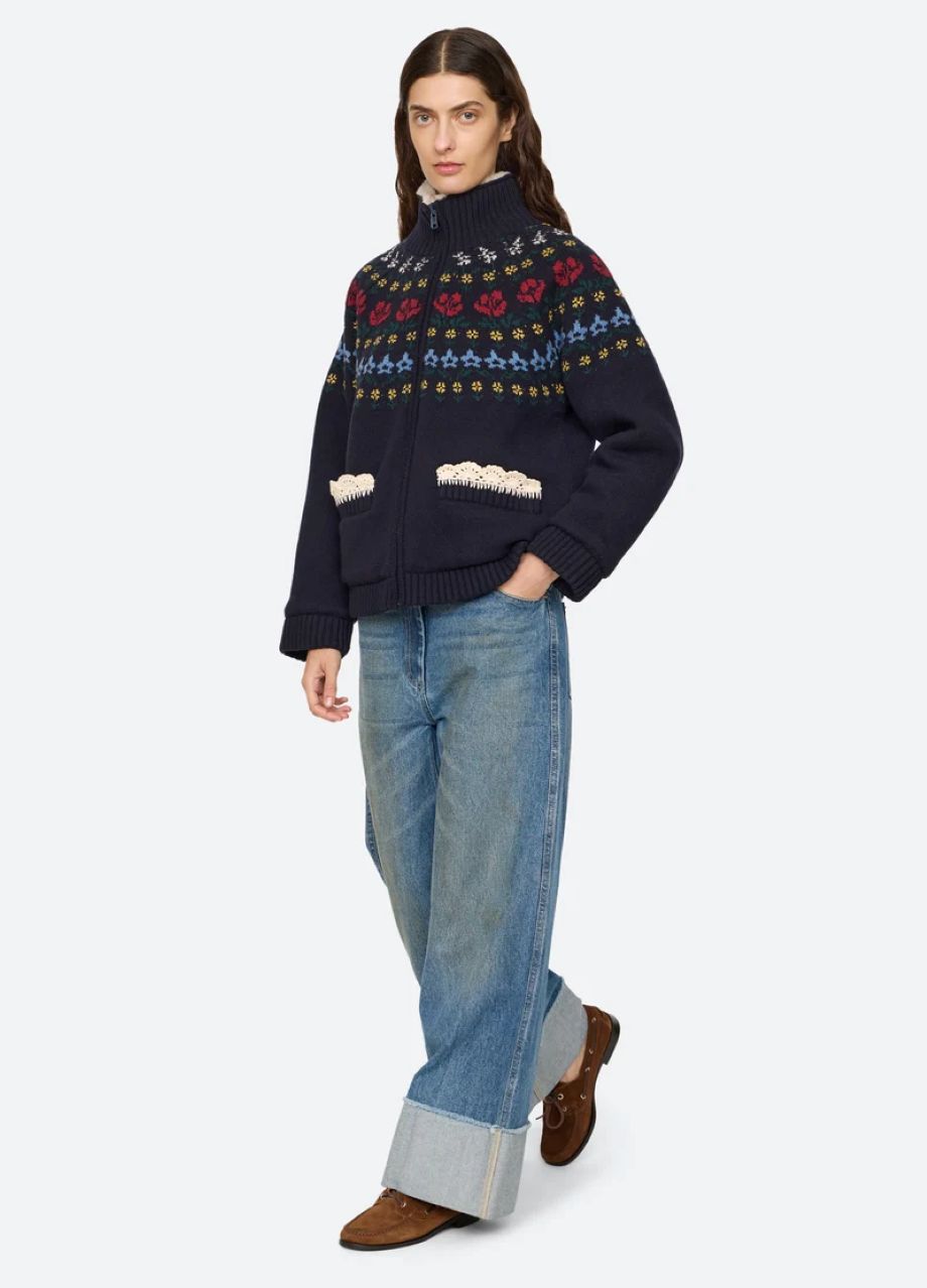 Sea NY Preston Jacket - Navy