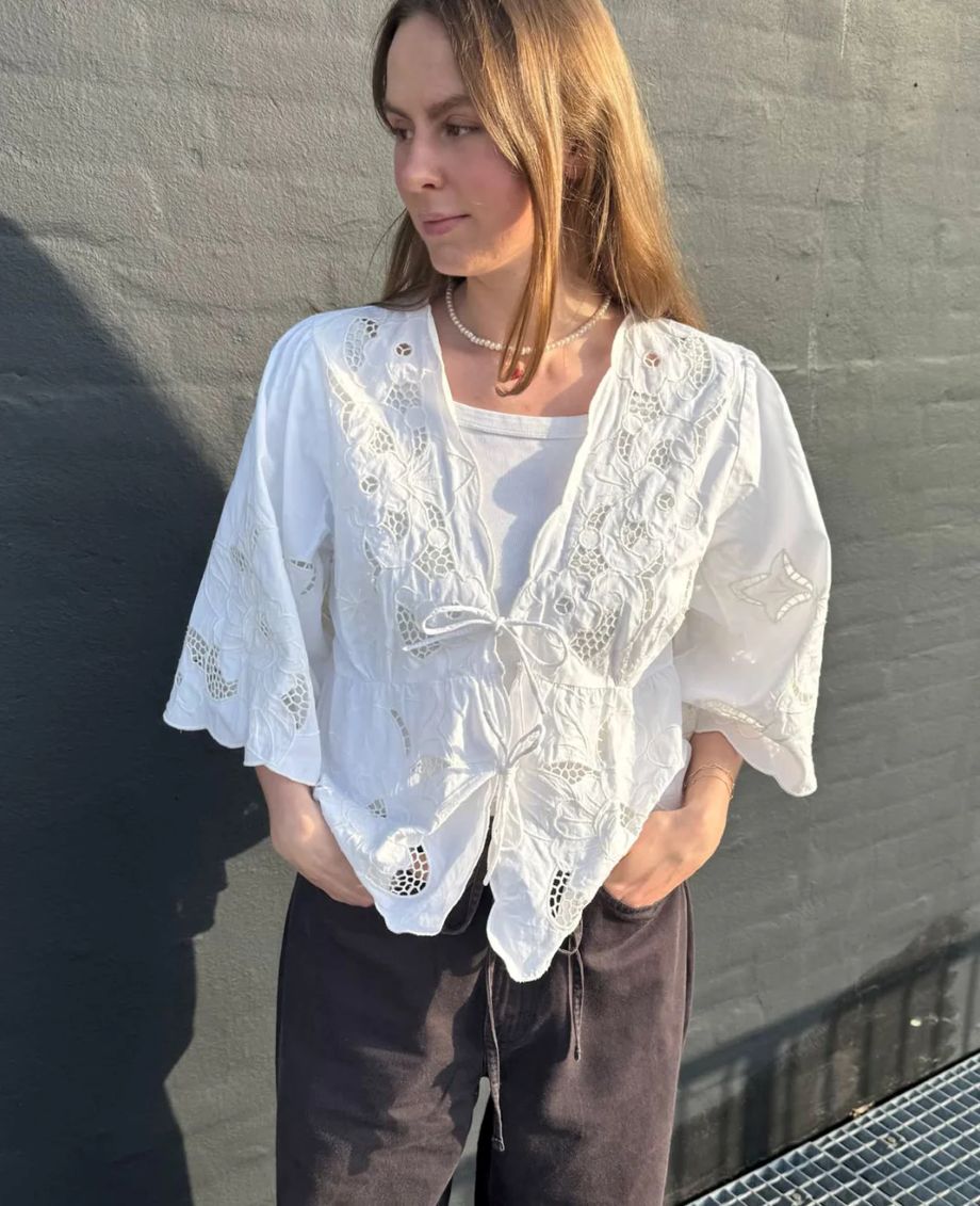 Sissel-Edelbo Adeline Top - White