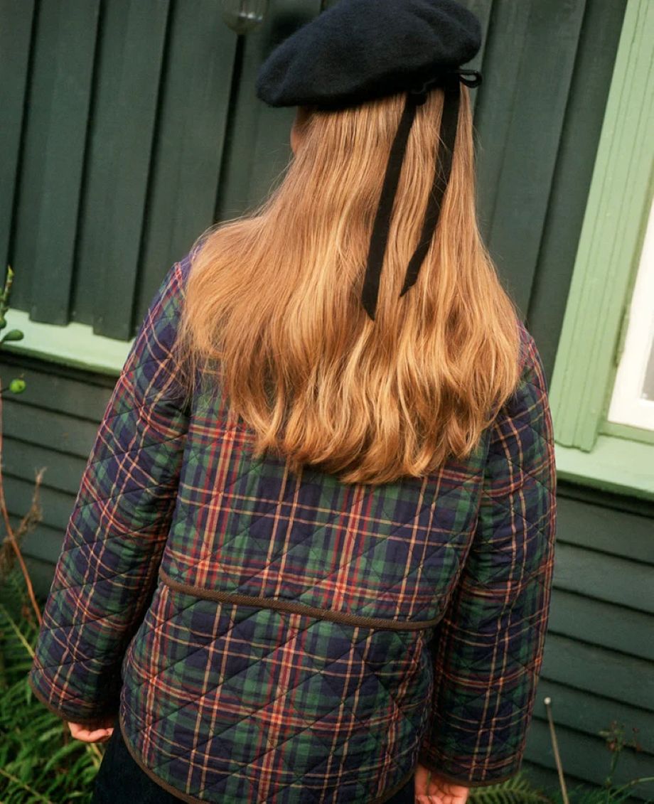Sissel-Edelbo Adriane Jacket - Green Checks