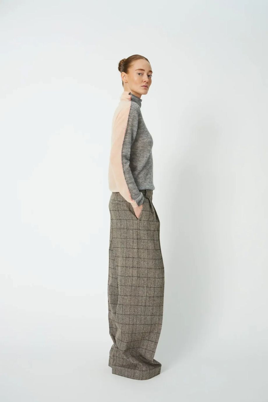 Stella-Nova Alpaca Turtleneck - Pale Pink