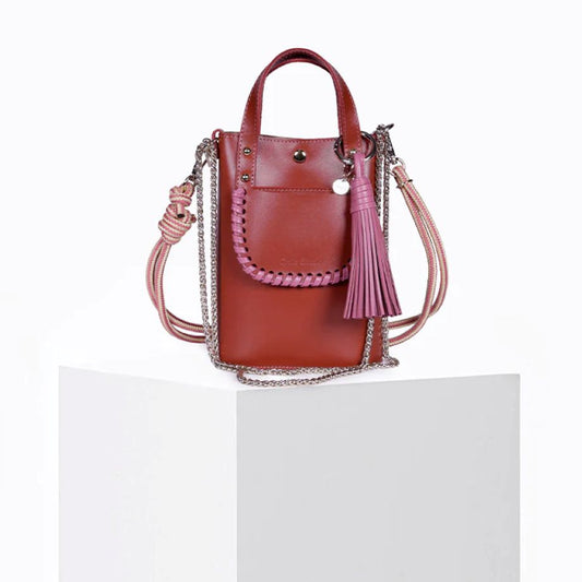 Craie Studio Ame Bag - Bordeaux