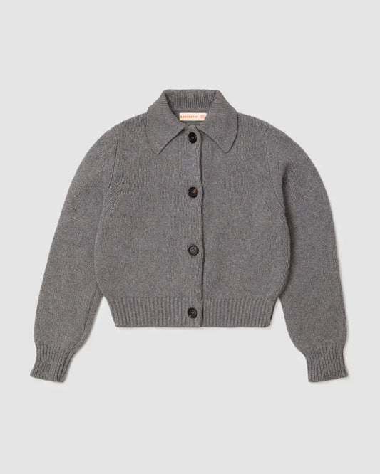 &Daughter Winnie Collared Jacket - Grey