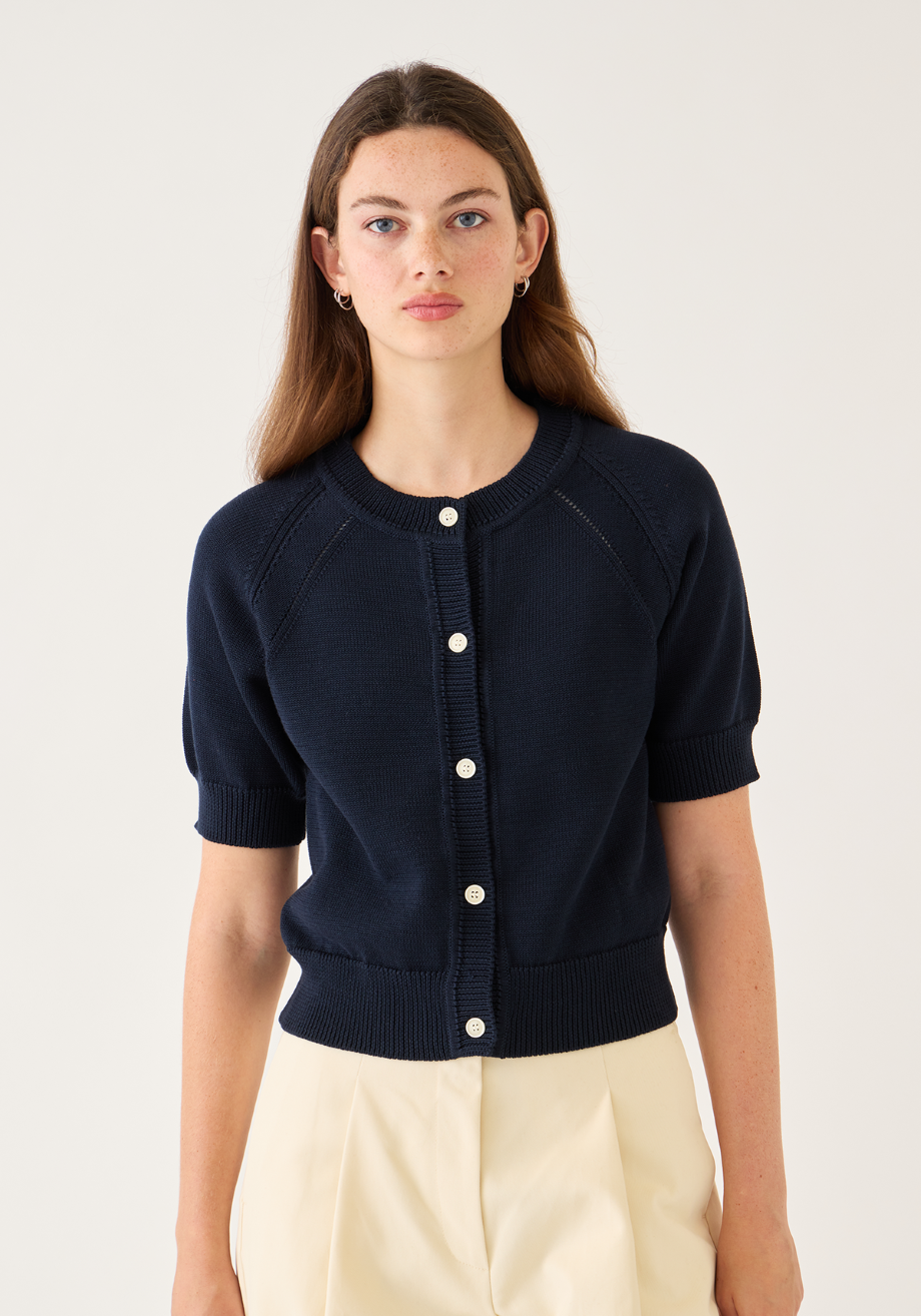 DemyLee Ashley Cardigan - Navy