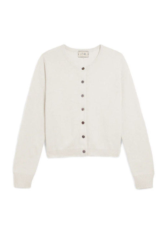 DemyLee Ava Cashmere Cardigan - Ivory