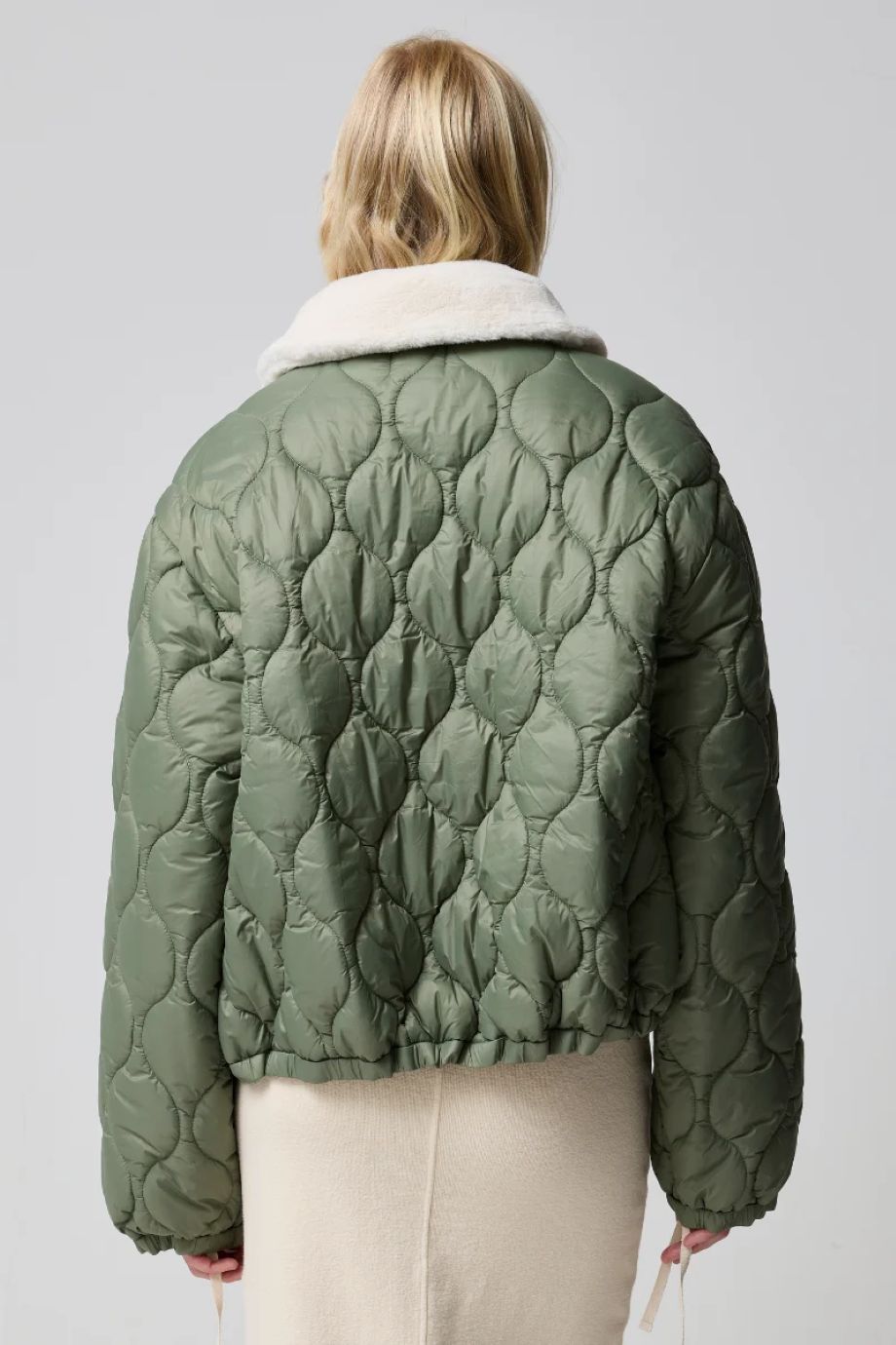 Asher Bavena Bomber Jacket - Military Green