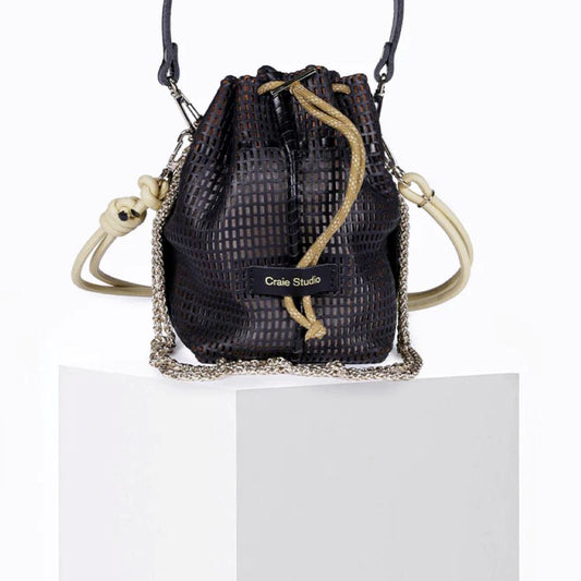 Craie Studio Bibi Mini Bucket Bag - Noir