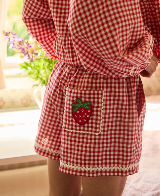 Sissel-Edelbo Bobbie Shorts - Red Checks