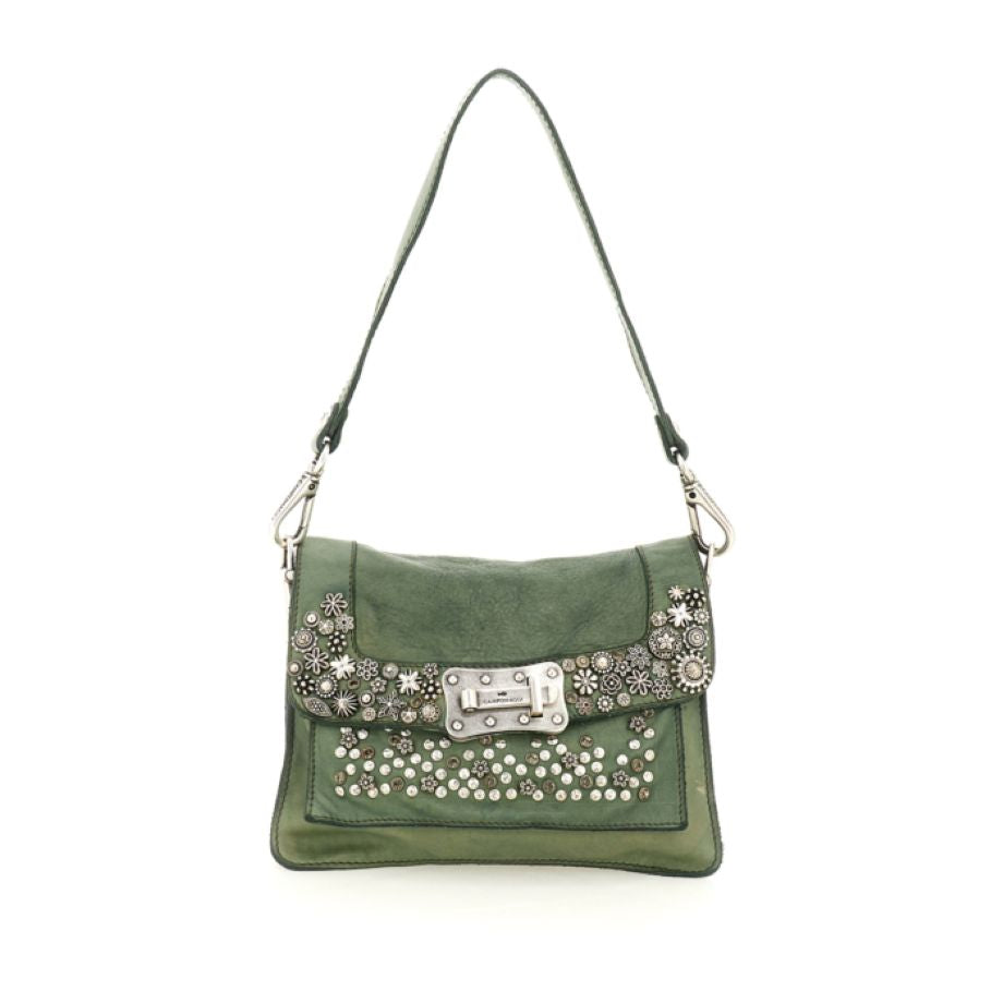 Campomaggi Agnese Crossbody Bag - Lago