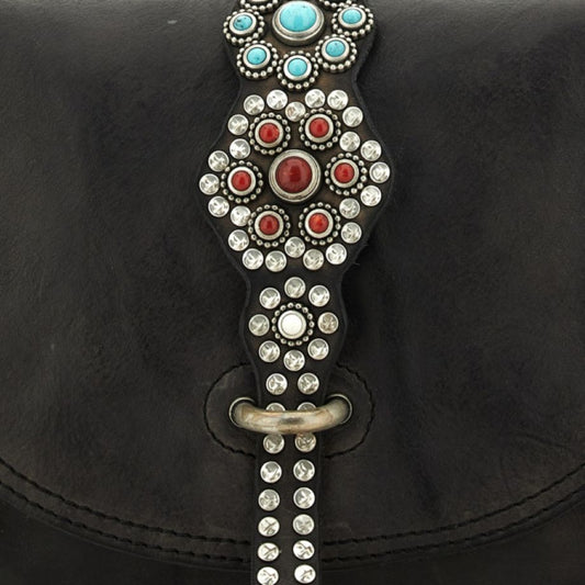 Campomaggi Belt with Studs - Black