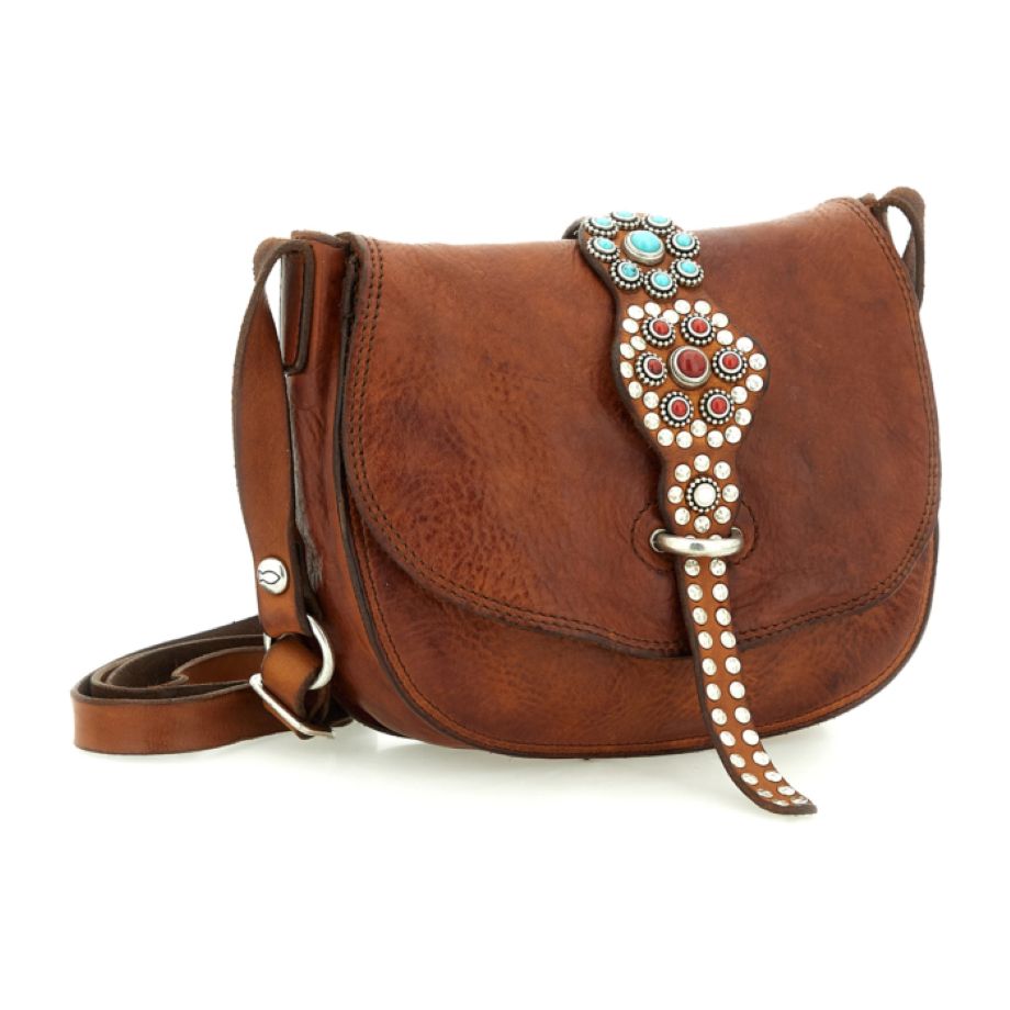 Campomaggi Linda Crossbody Bag - Cognac