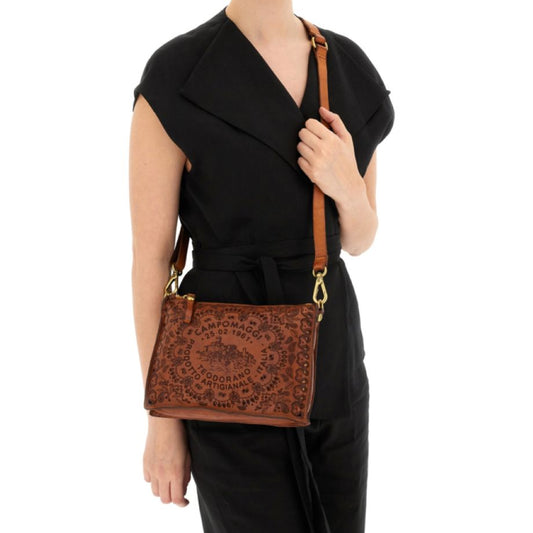 Campomaggi Eva Crossbody Bag - Cognac
