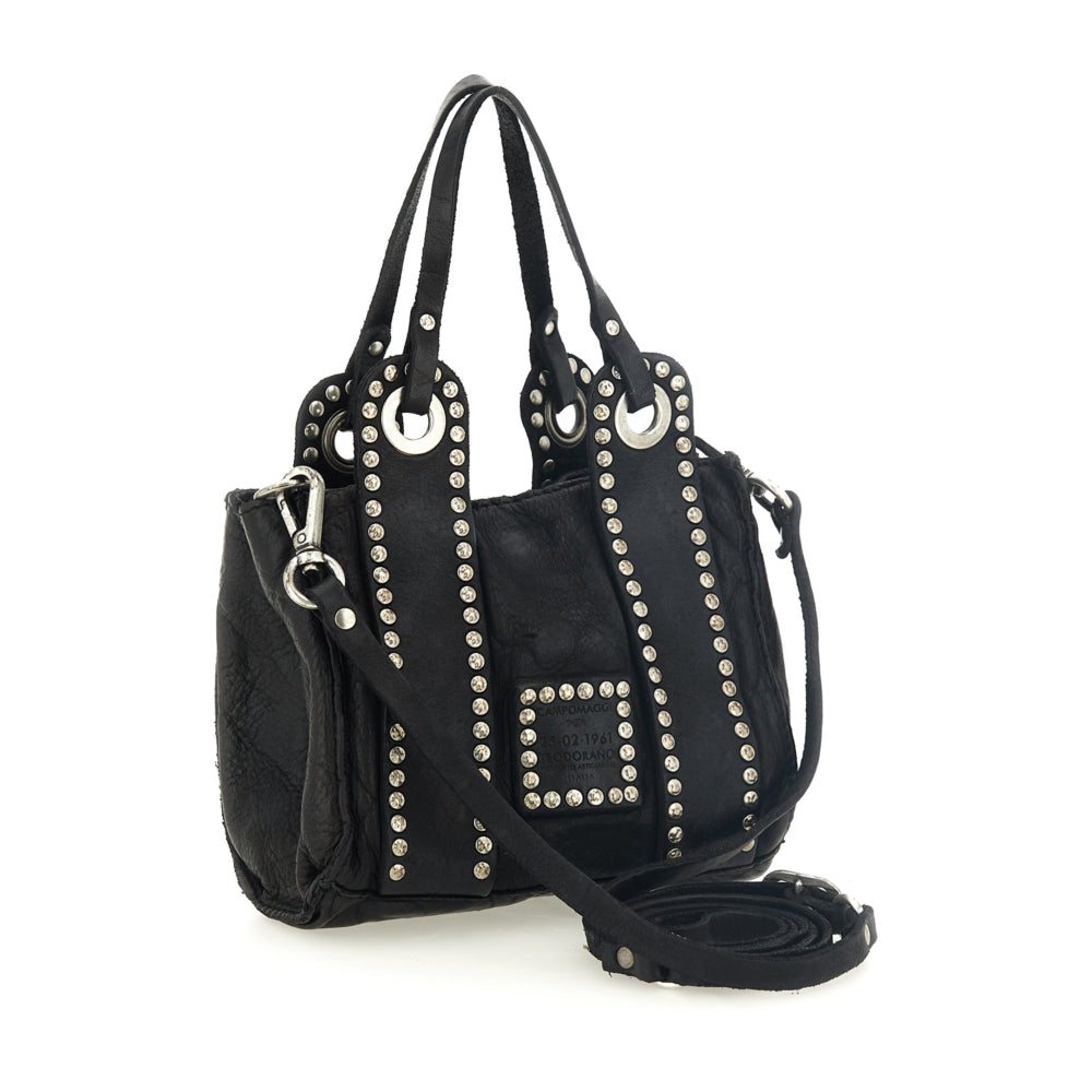 Campomaggi Dafne Forte dei Marmi Crossbody Bag - Black