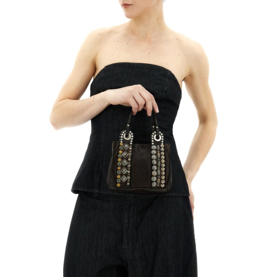 Campomaggi Dafne Forte dei Marmi Crossbody Bag - Black