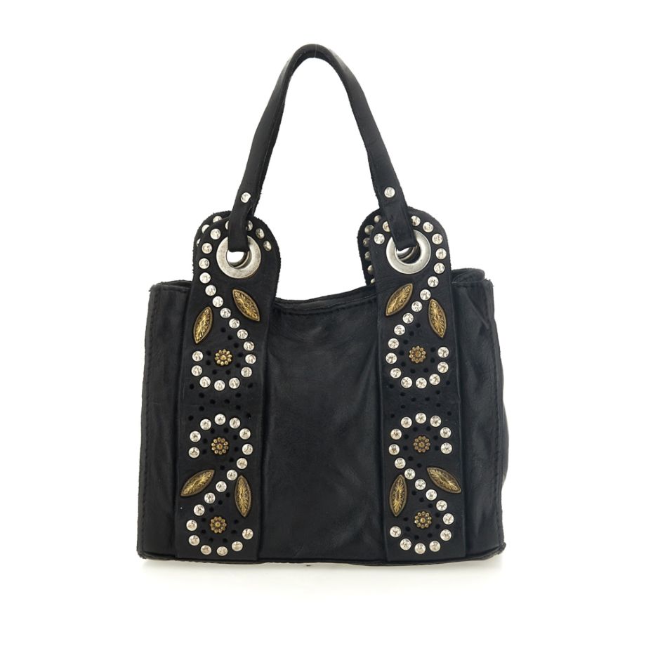 Campomaggi Dafne Siena Crossbody Handbag - Black