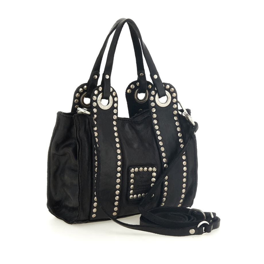 Campomaggi Dafne Siena Crossbody Handbag - Black