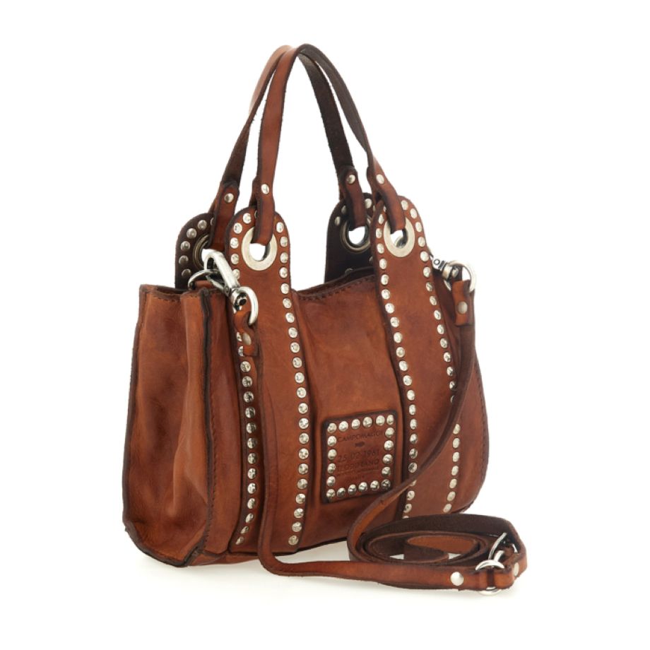 Campomaggi Dafne Siena Crossbody Handbag - Cognac