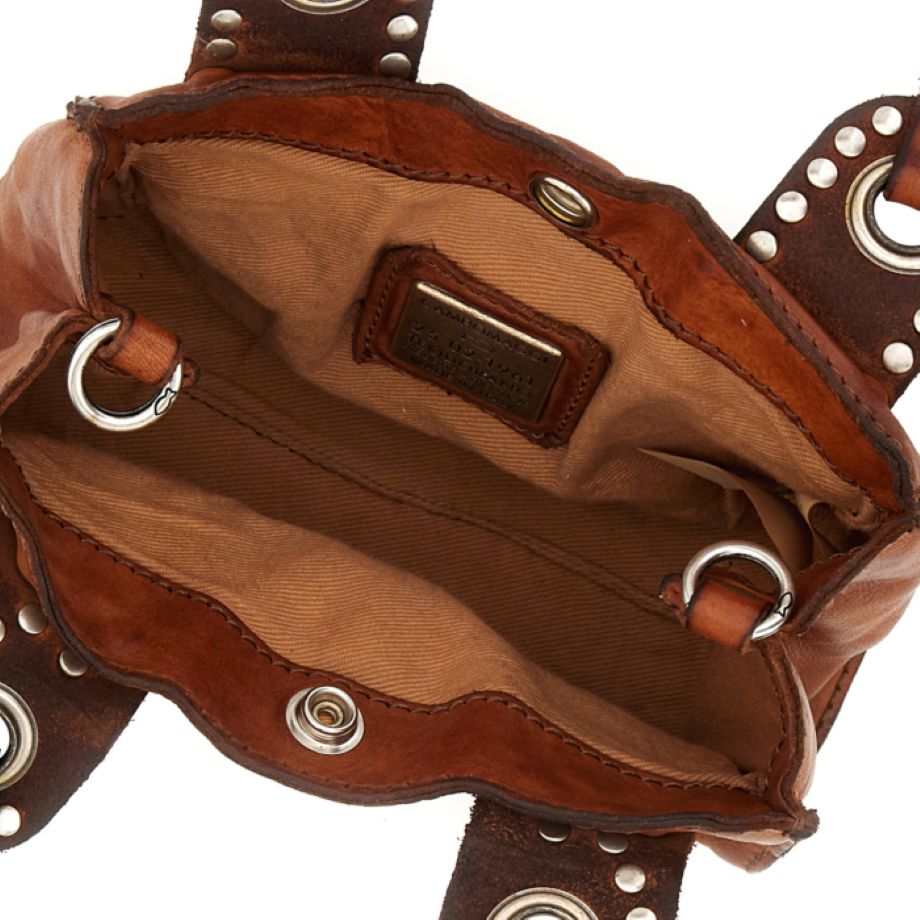 Campomaggi Dafne Siena Crossbody Handbag - Cognac