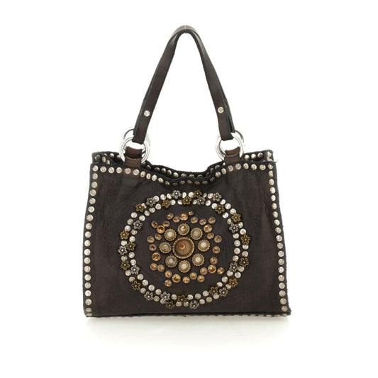 Campomaggi Dafne Belle di Notte Crossbody Bag - Brown