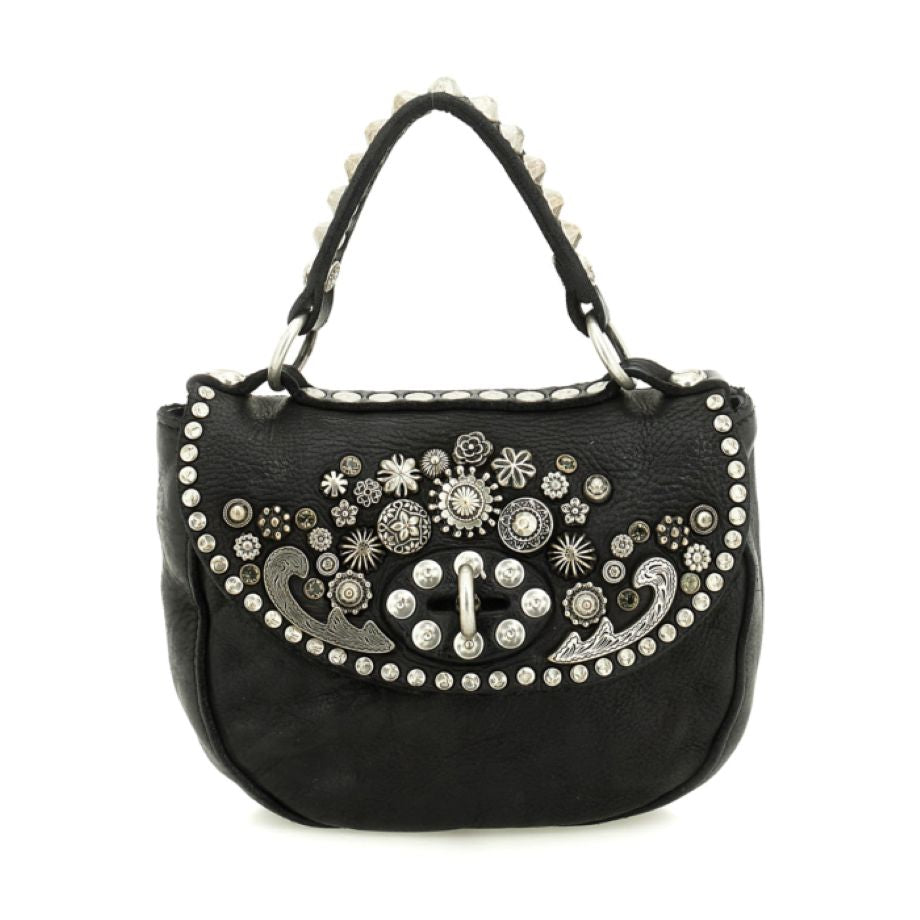 Campomaggi Afrodite Isola del Giglio Crossbody Bag - Grey