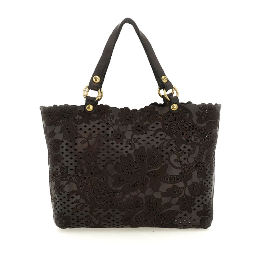 Campomaggi Maura Pietrasanta Crossbody Bag - Grey