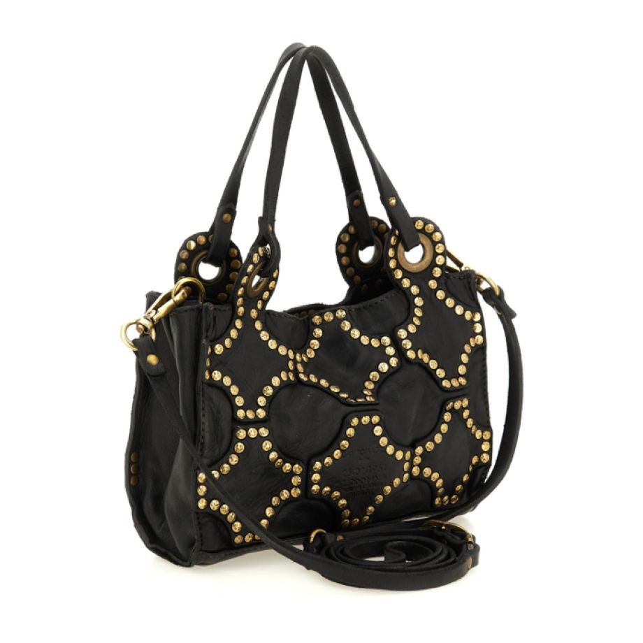 Campomaggi Dafne Plus Crossbody Bag - Black