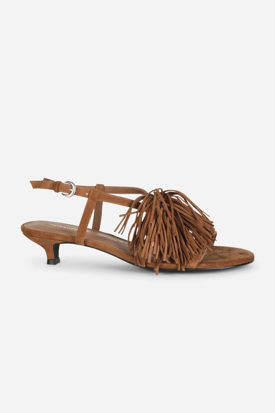 Intentionally Blank Chaperone Kitten Heel - Saddle