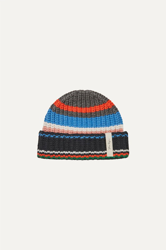 Stine Goya Chunky Stripes Beanie - Multi