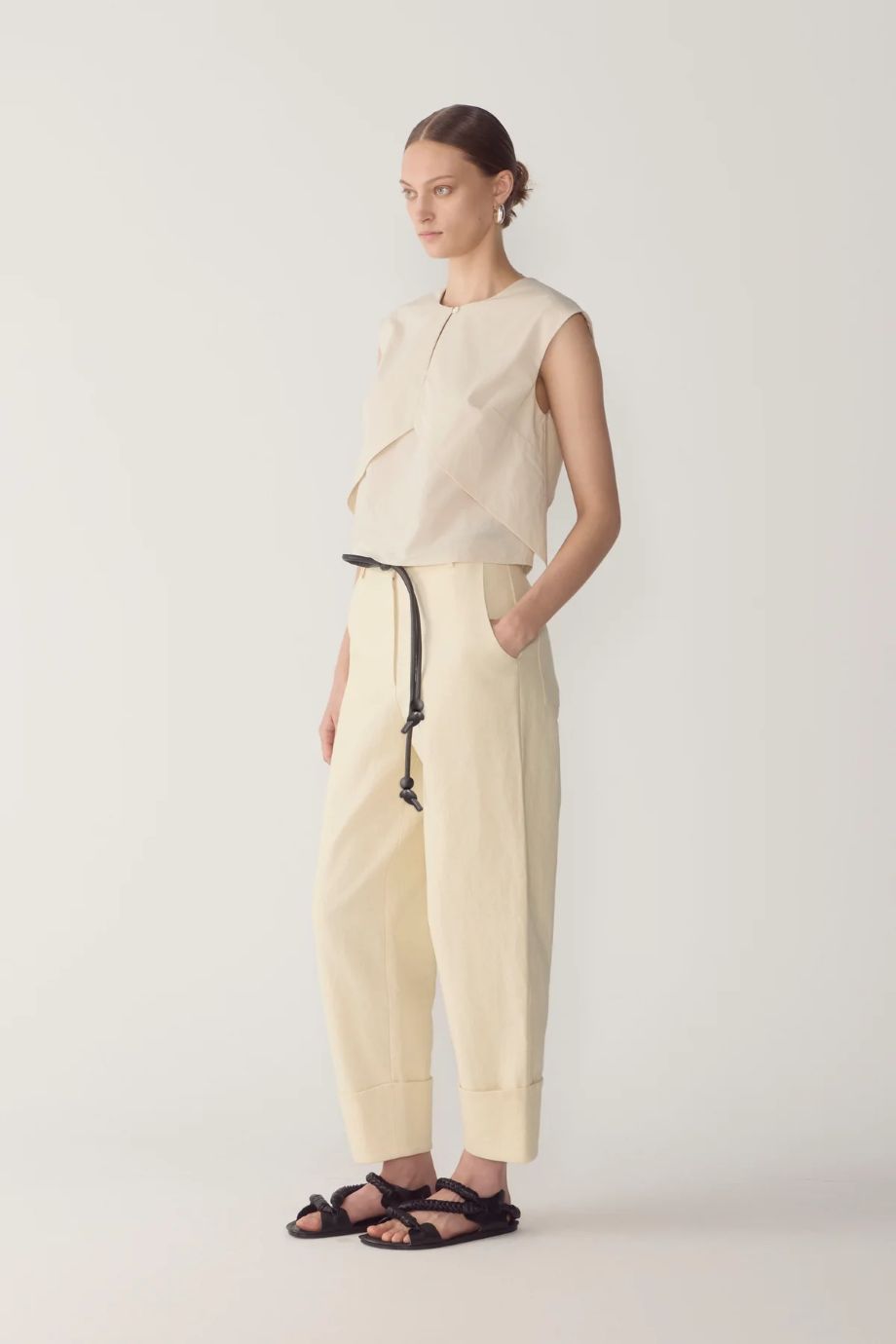 Foemina Dakota Top - Oyster