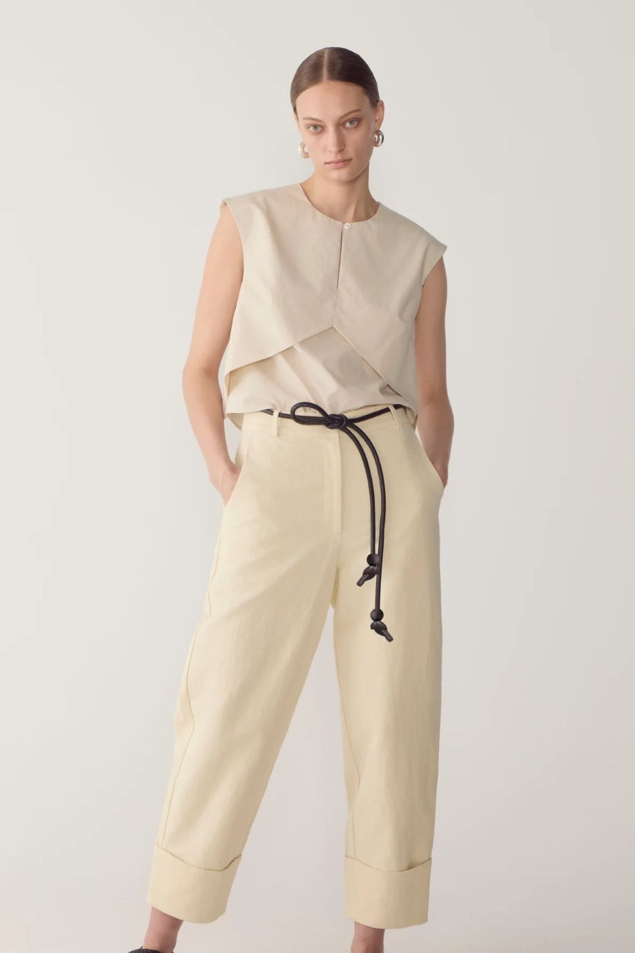 Foemina Dakota Top - Oyster