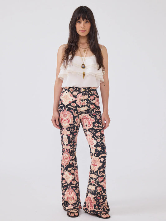 Hayley Menzies Desert Loom Flare Jeans - Black