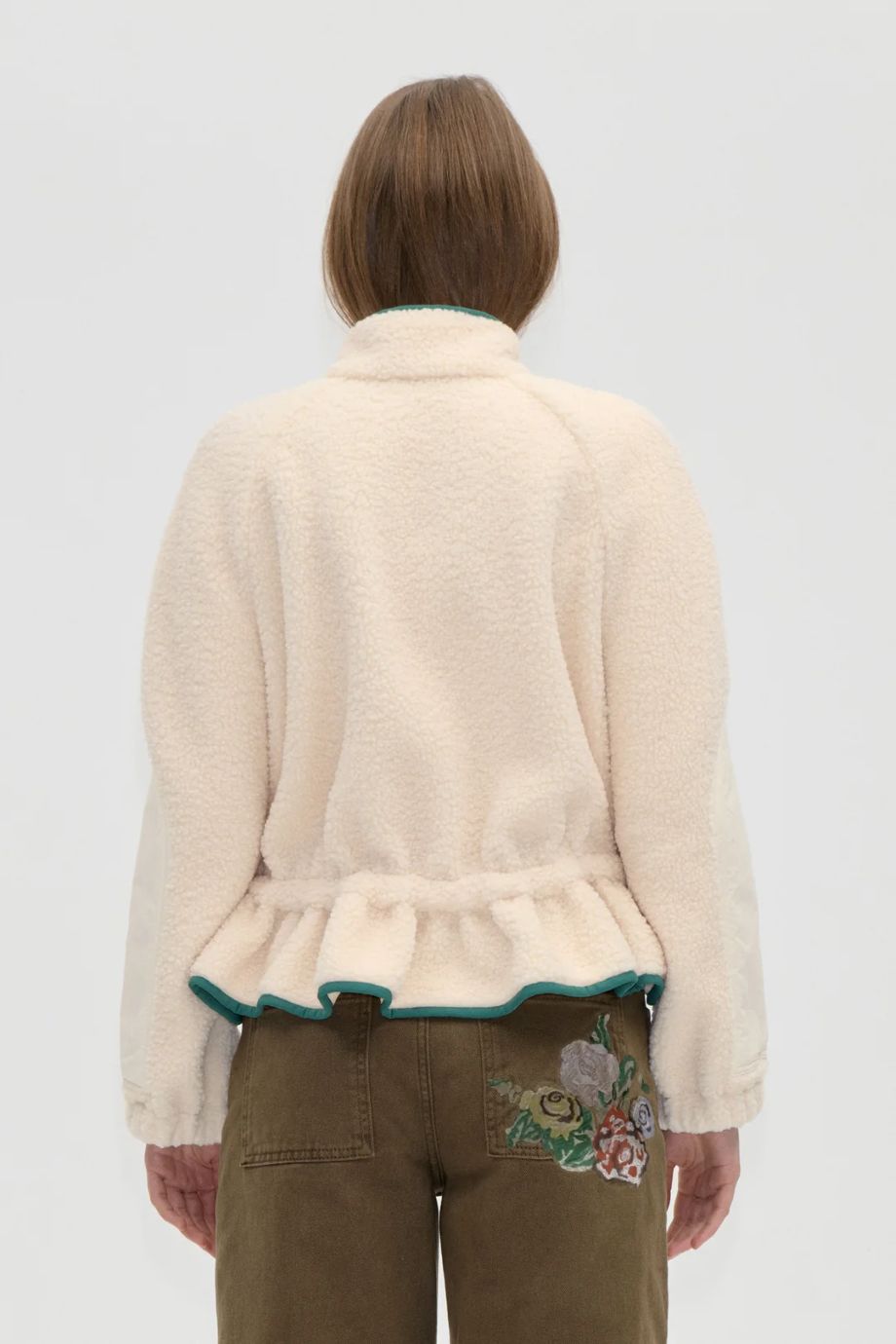 Stine Goya Fleece Jacket - Buttercream