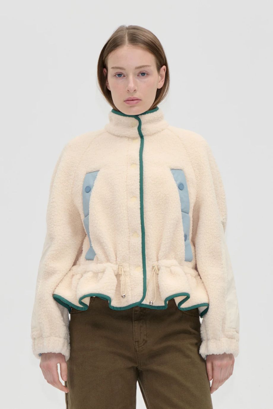 Stine Goya Fleece Jacket - Buttercream