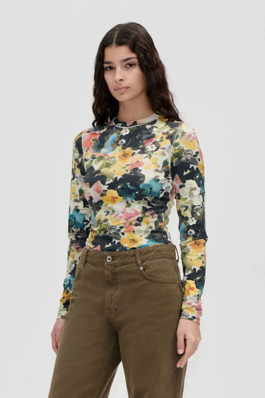 Stine Goya Echoes in Flowers Top - Multi